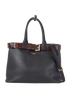 Buckle Belt Nappa Bag, front view